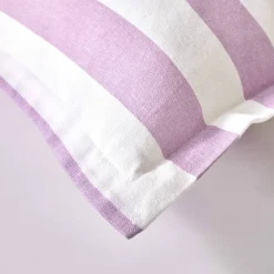 Coussin à rayures Céleste