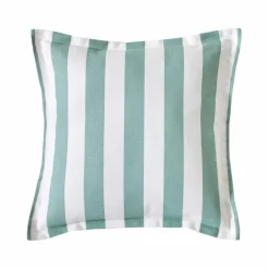Coussin à rayures Céleste
