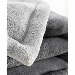 Couverture chauffante bicolore