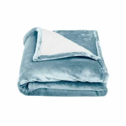 Couverture double face polaire et sherpa