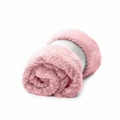 Couverture en velours effet tissé