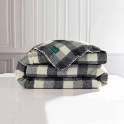 Couverture pure laine fabrication française 400 g/m²