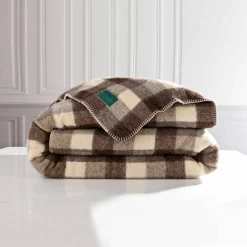 Couverture pure laine fabrication française 400 g/m²