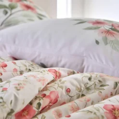 Couvre-lit matelassé Eglantine imprimé fleuri