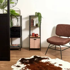Cube de rangement en bois