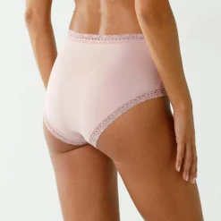 Culotte coton et dentelle forme maxi - lot de 3