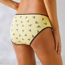 Culotte coton forme midi imprimé motifs 