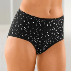 Culotte coton maxi imprimé étoiles - lot de 6