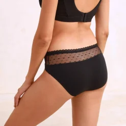 Culotte coton stretch et tulle plumetis Kalaoa - lot de 2