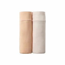 Culotte coton stretch forme maxi ceinture confort "sans élastiques" - lot de 2