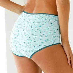 Culotte coton stretch forme maxi imprimé 