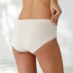 Culotte coton stretch forme midi sans élastiques - lot de 2