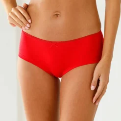 Culotte coton stretch forme shorty imprimé "cerises" – Lot de 4