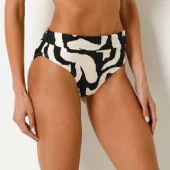 Culotte de bain ceinture modulable, imprimé Navio
