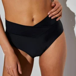 Culotte de bain taille haute Solaro