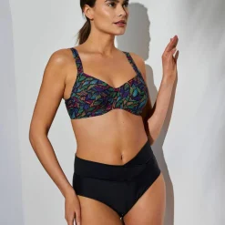 Culotte de bain taille haute Solaro