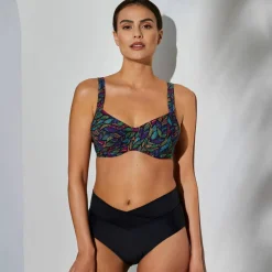 Culotte de bain taille haute Solaro