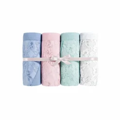 Culotte dentelle découpes amincissantes - lot de 4