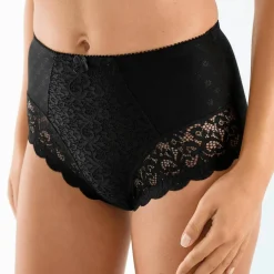 Culotte forme boxer dentelle gainante - lot de 2