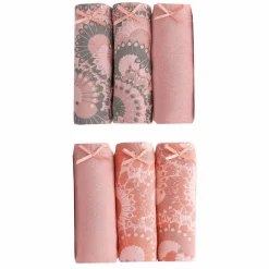 Culotte forme maxi coton motif indiens – Lot de 6