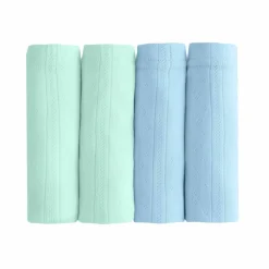 Culotte forme maxi coton motifs jacquard – Lot de 4