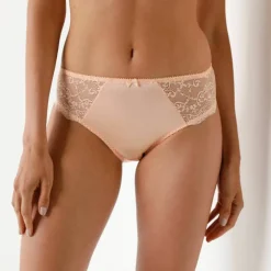 Culotte maille satinée et dentelle Salford - lot de 2