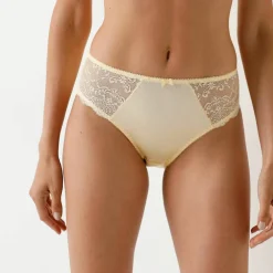 Culotte maille satinée et dentelle Salford - lot de 2