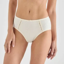 Culotte maxi en coton ajouré - Lot de 2