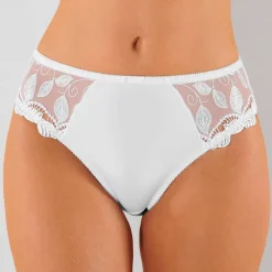 Culotte microfibre et guipure Rima - lot de 2