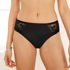 Culotte microfibre et tulle brodé Sienne - lot de 2