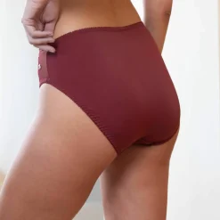 Culotte microfibre tulle brodé Caminata