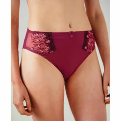 Culotte microfibre tulle brodé Caminata