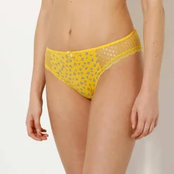 Culotte midi dentelle coton imprimé Tropéa - lot de 4