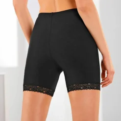 Culotte panty coton et dentelle - lot de 2