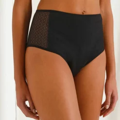 Culotte pour fuites urinaires en coton biologique (**) lavable - flux abondant