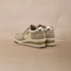 Derbies à lacets largeur confort, petit compensé