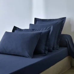 Drap-housse uni coton bonnet 32 cm