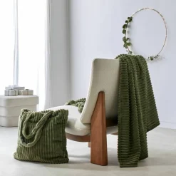 Ensemble plaid et sac en polaire