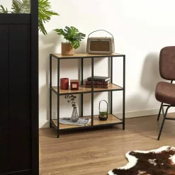 Etagère 4 cases style industriel STOCKIES