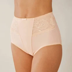 Gaine amincissante dentelle et microfibre