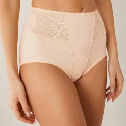 Gaine amincissante dentelle et microfibre