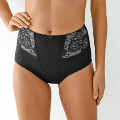 Gaine amincissante dentelle et microfibre