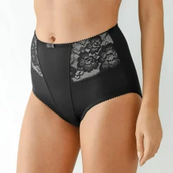 Gaine amincissante dentelle et microfibre
