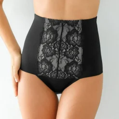 Gaine serre-taille dentelle amincissante