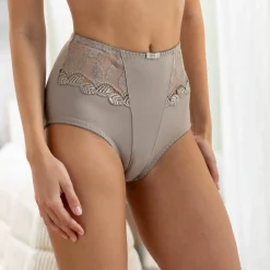 Gainette microfibre et guipure Rima - lot de 2