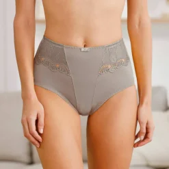 Gainette microfibre et guipure Rima - lot de 2