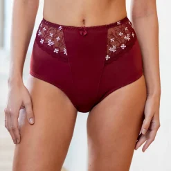 Gainette microfibre tulle brodé Caminata