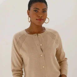 Gilet boutonné fantaisie