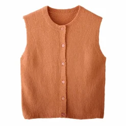 Gilet boutonné sans manches