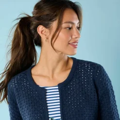 Gilet paletot maille fantaisie, Spécial Petites